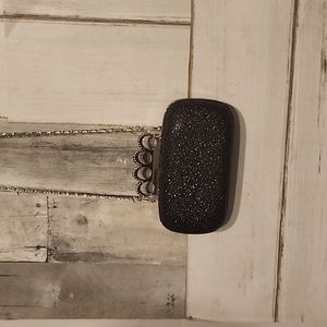 Brass knuckle clutch/ crossbody bag